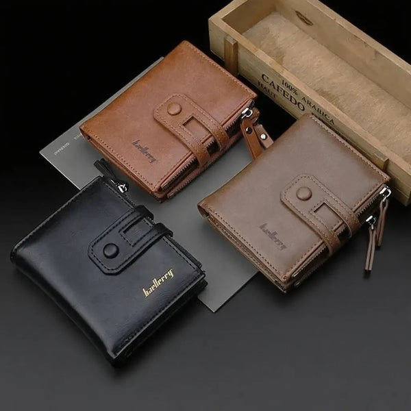 Original Buffalo Leather Trifold Wallet