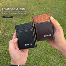 Imported Balebaily Crocodile Wallet